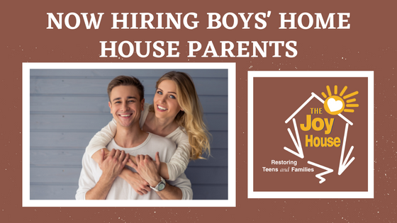 Now Hiring Houseparents